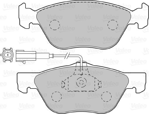 Valeo 598990 - Jarrupala, levyjarru inparts.fi