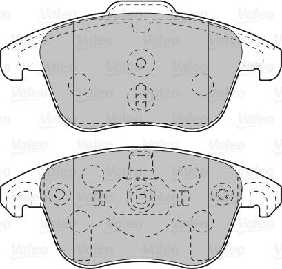 Valeo 598998 - Jarrupala, levyjarru inparts.fi