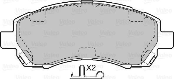 Valeo 598915 - Jarrupala, levyjarru inparts.fi