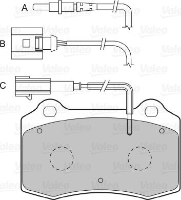 Valeo 598988 - Jarrupala, levyjarru inparts.fi