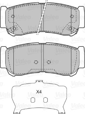 Valeo 598932 - Jarrupala, levyjarru inparts.fi