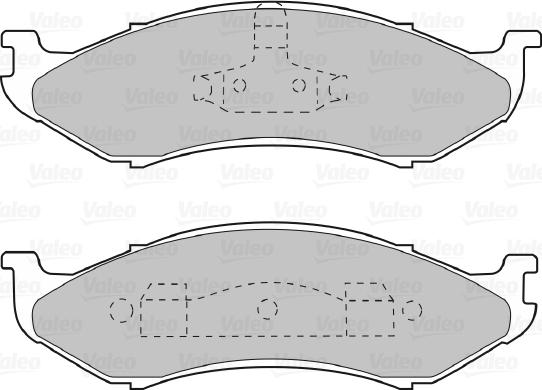 Valeo 598491 - Jarrupala, levyjarru inparts.fi