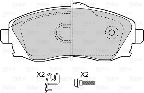 Valeo 598456 - Jarrupala, levyjarru inparts.fi