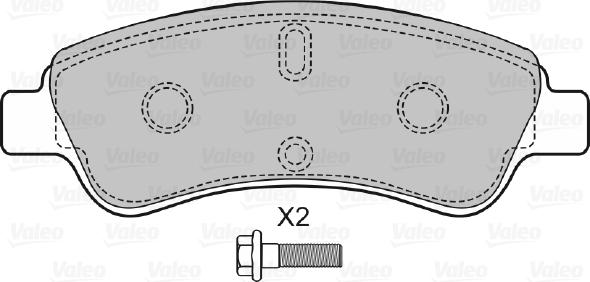 Valeo 598464 - Jarrupala, levyjarru inparts.fi