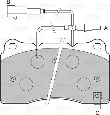 Valeo 598468 - Jarrupala, levyjarru inparts.fi