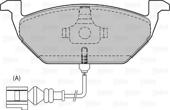 Valeo 598408 - Jarrupala, levyjarru inparts.fi