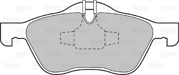 Valeo 598413 - Jarrupala, levyjarru inparts.fi