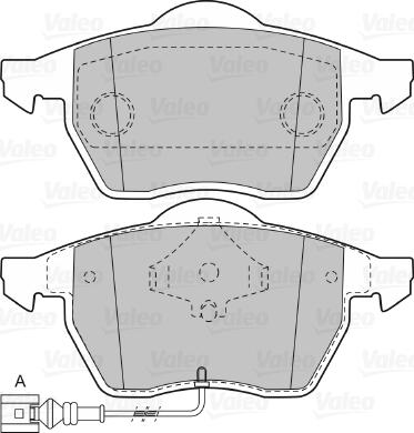 Valeo 598486 - Jarrupala, levyjarru inparts.fi