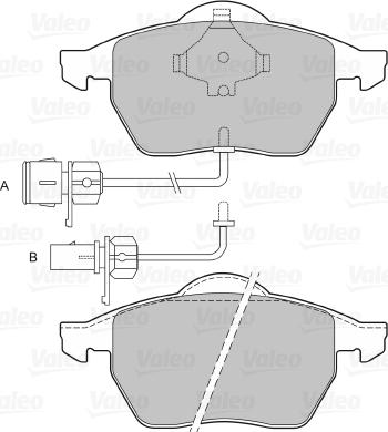 Valeo 598483 - Jarrupala, levyjarru inparts.fi