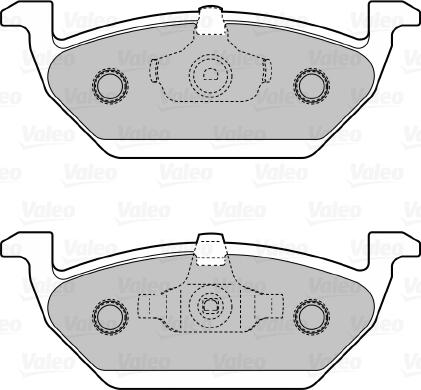 Valeo 598487 - Jarrupala, levyjarru inparts.fi