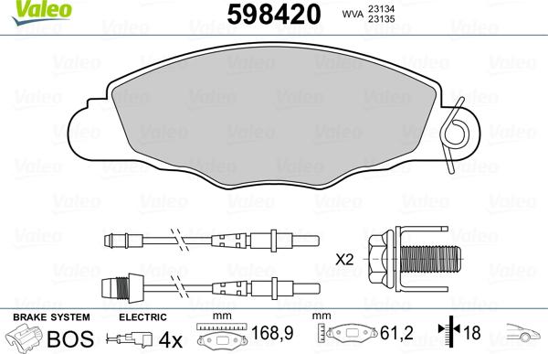 ACDelco AC680581D - Jarrupala, levyjarru inparts.fi