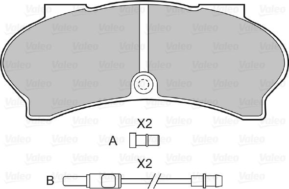 Valeo 598593 - Jarrupala, levyjarru inparts.fi