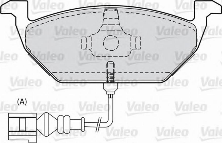 Valeo 598554 - Jarrupala, levyjarru inparts.fi