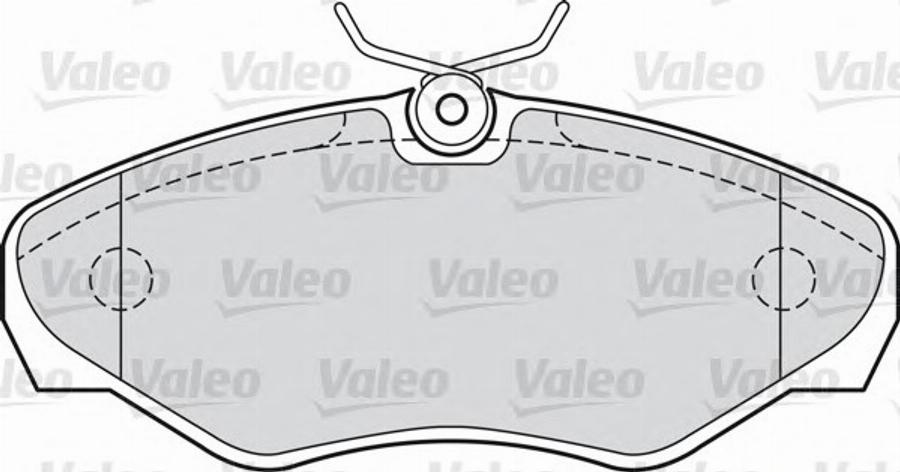 Valeo 598560 - Jarrupala, levyjarru inparts.fi