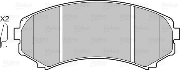 Valeo 598518 - Jarrupala, levyjarru inparts.fi