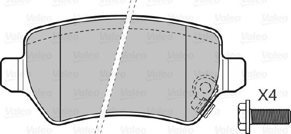 Valeo 598584 - Jarrupala, levyjarru inparts.fi