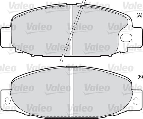 Valeo 598588 - Jarrupala, levyjarru inparts.fi