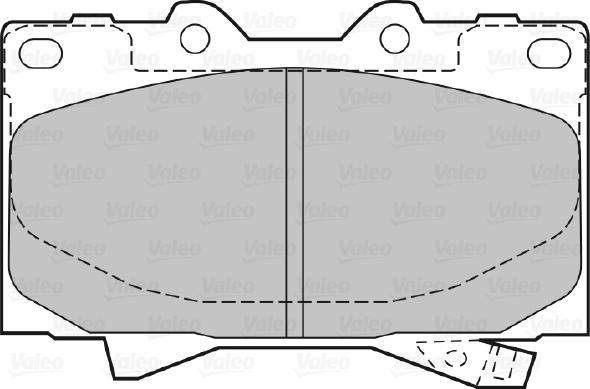 Valeo 598535 - Jarrupala, levyjarru inparts.fi