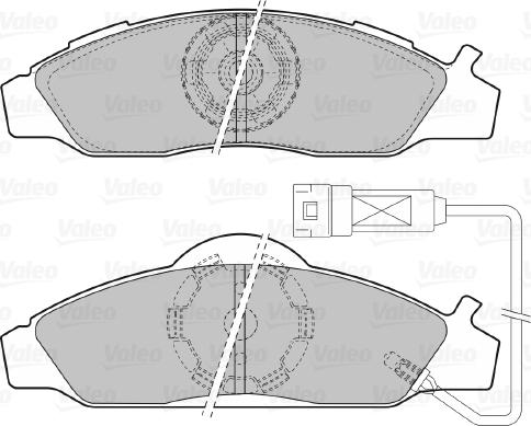 Valeo 598528 - Jarrupala, levyjarru inparts.fi