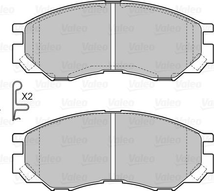 Valeo 598522 - Jarrupala, levyjarru inparts.fi