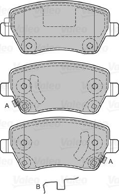 Valeo 598641 - Jarrupala, levyjarru inparts.fi