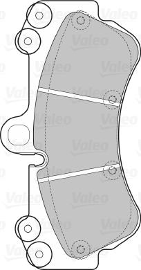 Valeo 598655 - Jarrupala, levyjarru inparts.fi