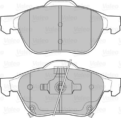 Valeo 598653 - Jarrupala, levyjarru inparts.fi