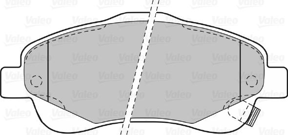 Valeo 598665 - Jarrupala, levyjarru inparts.fi