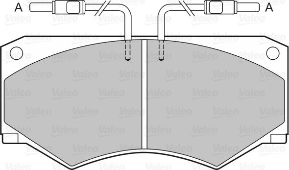 Valeo 598613 - Jarrupala, levyjarru inparts.fi