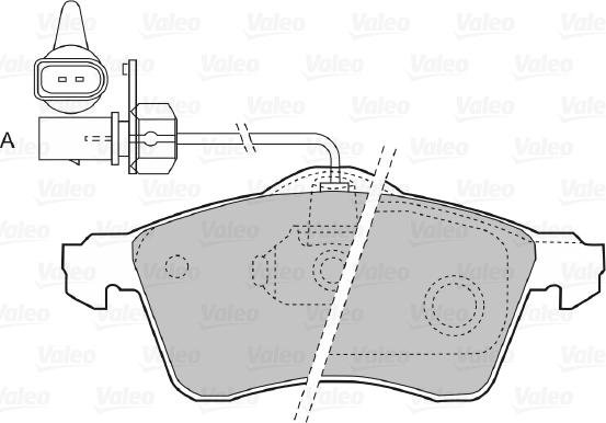 Valeo 598675 - Jarrupala, levyjarru inparts.fi