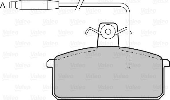 Valeo 598093 - Jarrupala, levyjarru inparts.fi