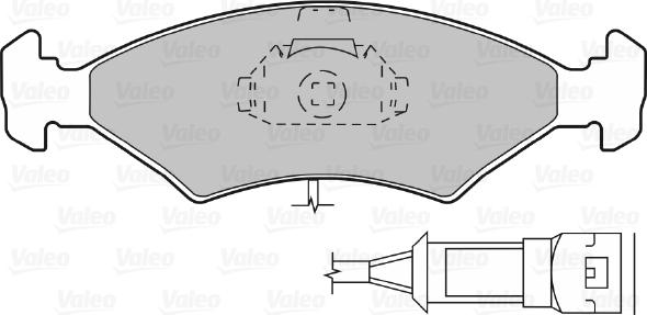 Valeo 598042 - Jarrupala, levyjarru inparts.fi