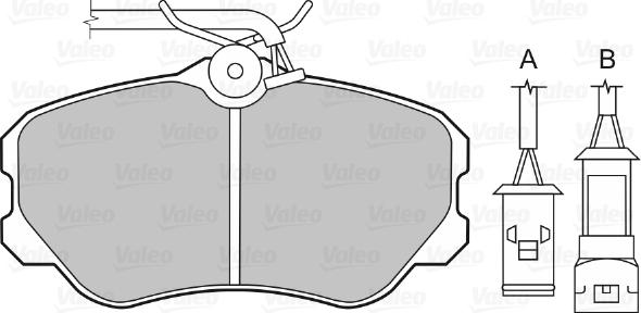 Valeo 598060 - Jarrupala, levyjarru inparts.fi