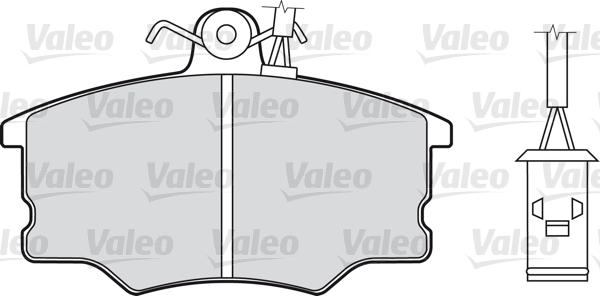 Valeo 598003 - Jarrupala, levyjarru inparts.fi