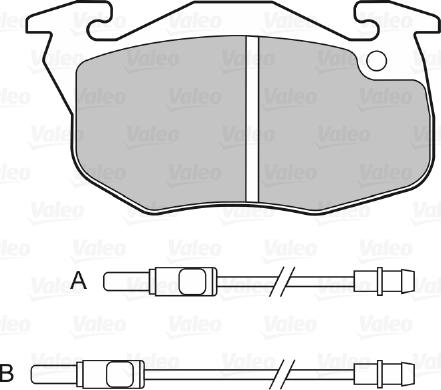 Valeo 598081 - Jarrupala, levyjarru inparts.fi