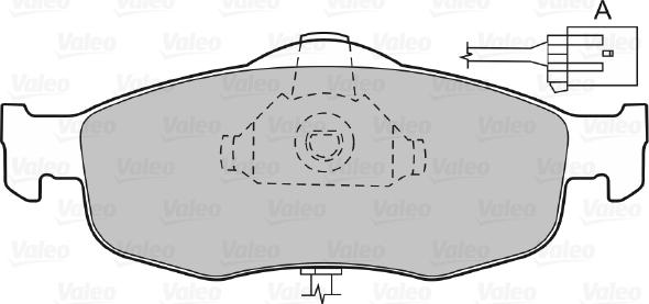 Valeo 598034 - Jarrupala, levyjarru inparts.fi