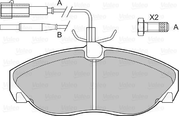 Valeo 598070 - Jarrupala, levyjarru inparts.fi