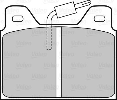 Valeo 598193 - Jarrupala, levyjarru inparts.fi