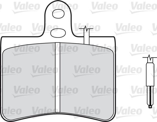 Valeo 598145 - Jarrupala, levyjarru inparts.fi