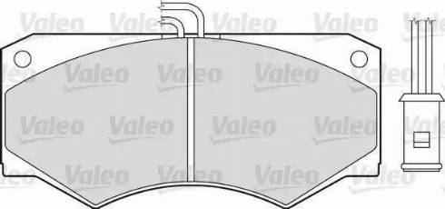 Valeo 598140 - Jarrupala, levyjarru inparts.fi