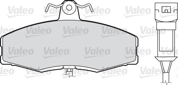 Valeo 598169 - Jarrupala, levyjarru inparts.fi