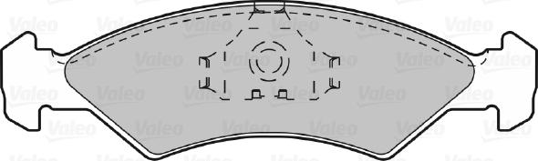 Valeo 598167 - Jarrupala, levyjarru inparts.fi