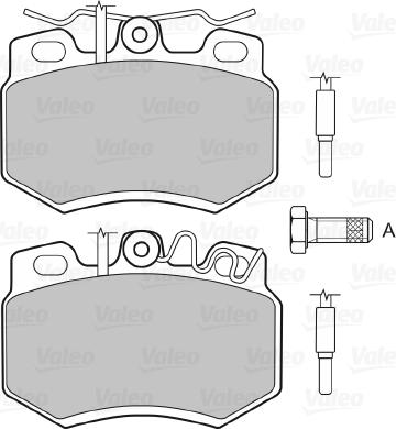 Valeo 598119 - Jarrupala, levyjarru inparts.fi