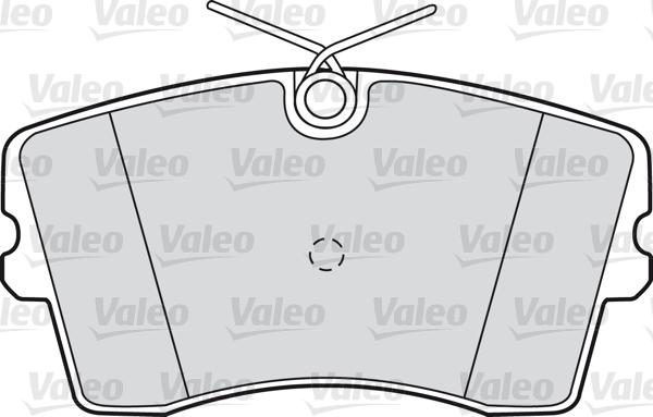 Valeo 598186 - Jarrupala, levyjarru inparts.fi