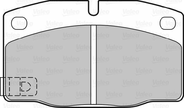 Valeo 598182 - Jarrupala, levyjarru inparts.fi