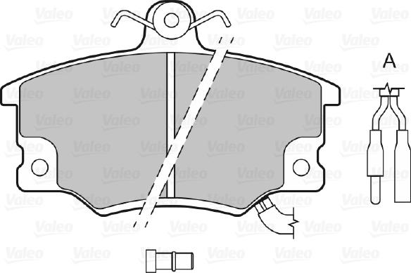 Valeo 598133 - Jarrupala, levyjarru inparts.fi