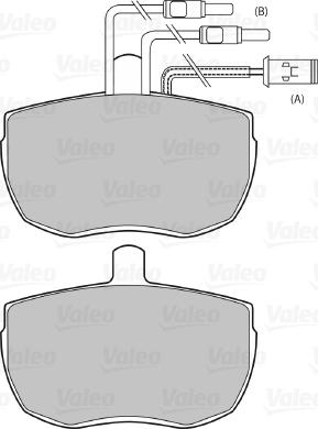 Valeo 598129 - Jarrupala, levyjarru inparts.fi