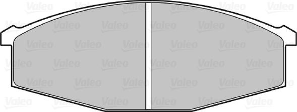 Valeo 598122 - Jarrupala, levyjarru inparts.fi