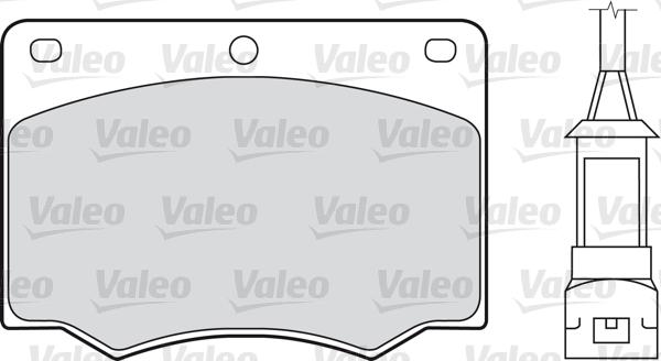 Valeo 598170 - Jarrupala, levyjarru inparts.fi