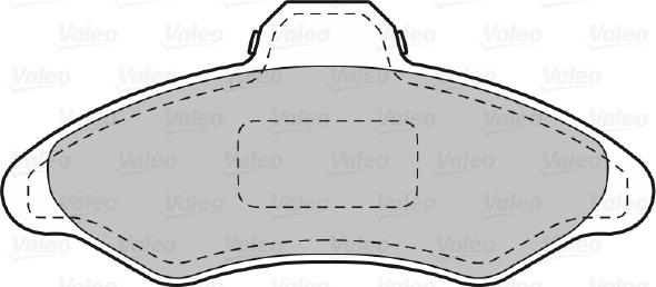 Valeo 598172 - Jarrupala, levyjarru inparts.fi